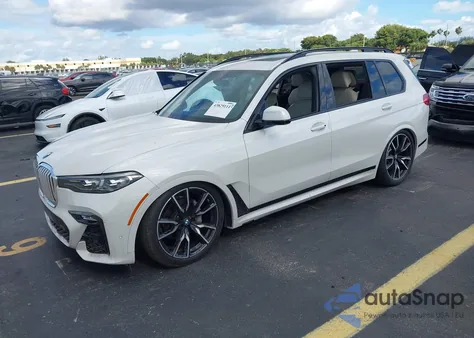 2022 BMW X7 xDrive40I from USA, damaged, VIN 5UXCW2C04N9K12744